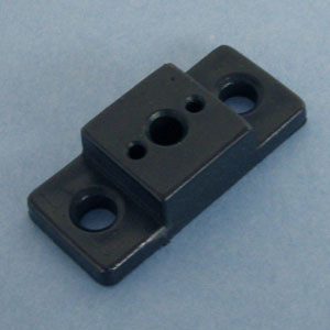 Drawer Slide Spacer 7/16", Black, Pkg of 500