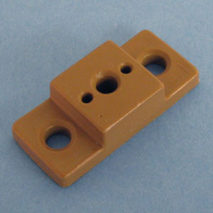 Drawer Slide Spacer 7/16", Tan, Pkg of 1000