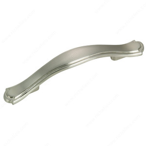 Traditional Metal Pull - 3671, Finish Brushed Nickel PRO-PACK 2 Traditional Metal Pull - 3671, Finish Brushed Nickel PRO-PACK 2