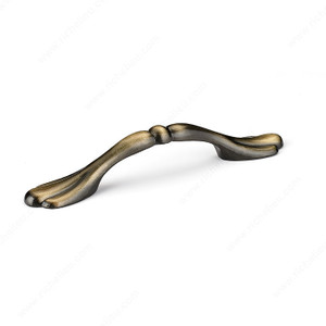 Traditional Metal Pull - 3681, Finish Burnished Brass PRO-PACK 5 Traditional Metal Pull - 3681, Finish Burnished Brass PRO-PACK 5