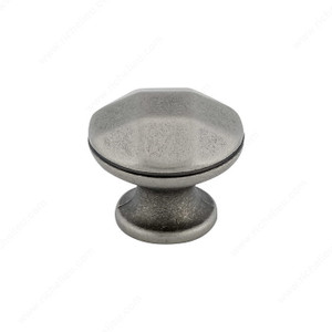 Traditional Metal Knob - 3912, Finish Faux Iron PRO-PACK 2 Traditional Metal Knob - 3912, Finish Faux Iron PRO-PACK 2