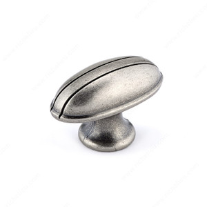 Traditional Metal Knob - 3912, Finish Faux Iron Traditional Metal Knob - 3912, Finish Faux Iron