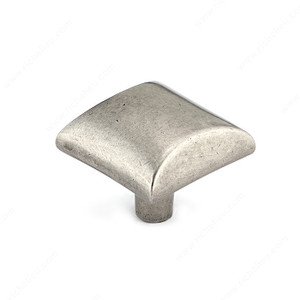 Traditional Metal Knob - 3913, Finish Faux Iron PRO-PACK 3 Traditional Metal Knob - 3913, Finish Faux Iron PRO-PACK 3