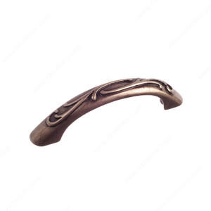 Traditional Metal Pull - 3914, Finish Faux Iron PRO-PACK 2 Traditional Metal Pull - 3914, Finish Faux Iron PRO-PACK 2