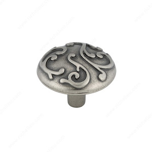 Traditional Metal Knob - 3914, Finish Faux Iron PRO-PACK 2 Traditional Metal Knob - 3914, Finish Faux Iron PRO-PACK 2