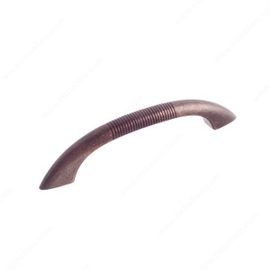 Traditional Metal Pull - 3914, Center to Center 96 mm, Finish Antique Iron Traditional Metal Pull - 3914, Center to Center 96 mm, Finish Antique Iron