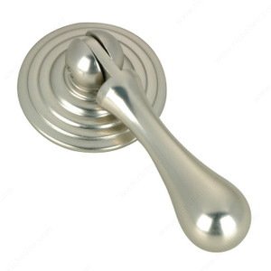 Traditional Metal Pull - 3977, Finish Satin Nickel Traditional Metal Pull - 3977, Finish Satin Nickel