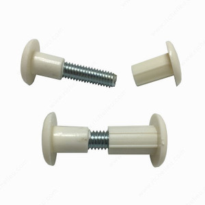 4pcs Chicago Screw - Plastic, For drawer front 4pcs Chicago Screw - Plastic, For drawer front