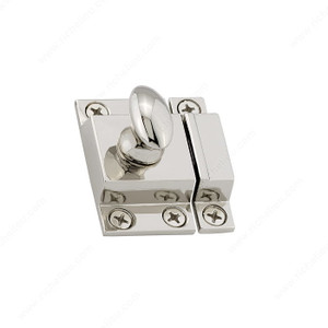 Traditional Metal Surface Bolt - 4245, Finish Polished Nickel Traditional Metal Surface Bolt - 4245, Finish Polished Nickel