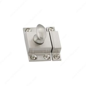 Traditional Metal Surface Bolt - 4245, Finish Brushed Nickel Traditional Metal Surface Bolt - 4245, Finish Brushed Nickel