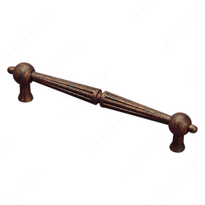 Traditional Metal Pull - 4349, Finish Spotted Bronze Traditional Metal Pull - 4349, Finish Spotted Bronze