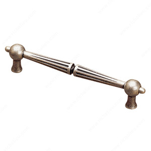 Traditional Metal Pull - 4349, Finish Old Silver Traditional Metal Pull - 4349, Finish Old Silver