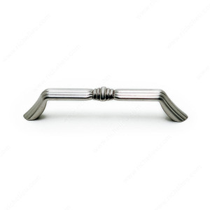 Traditional Metal Pull - 4399, Finish Brushed Nickel Traditional Metal Pull - 4399, Finish Brushed Nickel