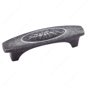 Eclectic Zinc Pull - 4473, Finish Weathered Nickel Eclectic Zinc Pull - 4473, Finish Weathered Nickel