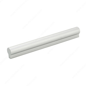 Contemporary Aluminum Pull - 4601, Center to Center 128 mm, Length - Overall Dimensions 150 mm Contemporary Aluminum Pull - 4601, Center to Center 128 mm, Length - Overall Dimensions 150 mm