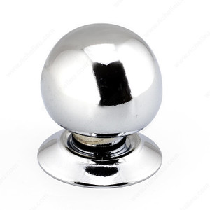 Functional Metal Knob - 460, Finish Chrome PRO-PACK 2 Functional Metal Knob - 460, Finish Chrome PRO-PACK 2