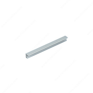 Contemporary Aluminum Edge Pull - 4604, Center to Center 96 mm, Length - Overall Dimensions 120 mm, Screw/Nail 8/32 (Included) Contemporary Aluminum Edge Pull - 4604, Center to Center 96 mm, Length - Overall Dimensions 120 mm, Screw/Nail 8/32 (Included)
