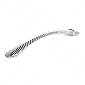 Contemporary Metal Pull - 4646, Center to Center 160 mm, Projection - Overall Dimensions 28 mm PRO-PACK 2 Contemporary Metal Pull - 4646, Center to Center 160 mm, Projection - Overall Dimensions 28 mm PRO-PACK 2