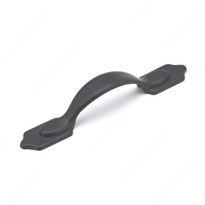 Traditional Metal Pull - 473B, Finish Matte Black Iron PRO-PACK 2 Traditional Metal Pull - 473B, Finish Matte Black Iron PRO-PACK 2