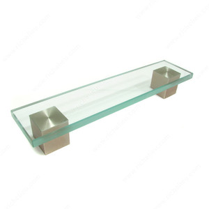 Contemporary Metal and Glass Pull - 4825, Contemporary Metal and Glass Pull - 4825,