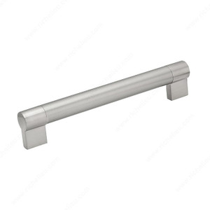 Contemporary Stainless Steel Pull - 500, Center to Center 192 mm, Projection - Overall Dimensions 43 mm Contemporary Stainless Steel Pull - 500, Center to Center 192 mm, Projection - Overall Dimensions 43 mm