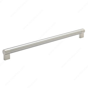 Contemporary Stainless Steel Pull - 500, Center to Center 448 mm, Projection - Overall Dimensions 32 mm Contemporary Stainless Steel Pull - 500, Center to Center 448 mm, Projection - Overall Dimensions 32 mm