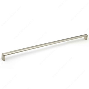 Contemporary Stainless Steel Pull - 525, Type Appliance Models, Center to Center 512 mm, Length - Overall Dimensions 519.8 mm