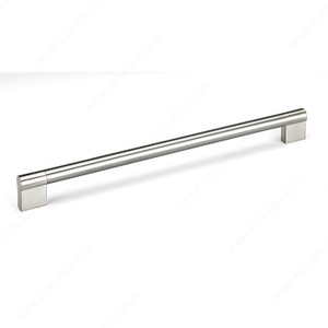 Contemporary Stainless Steel Pull - 527, Center to Center 288 mm, Length - Overall Dimensions 301 mm