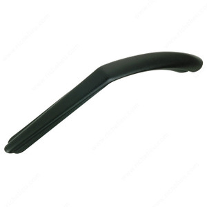 Contemporary Metal Pull - 5289, Finish Black Contemporary Metal Pull - 5289, Finish Black
