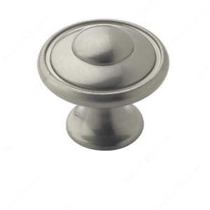 Allison Zinc Knob - 53002, Finish Satin Nickel PRO-PACK 3