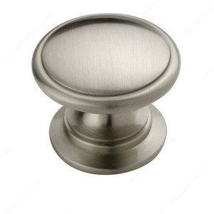 Allison Zinc Knob - 53012, Finish Satin Nickel PRO-PACK 5 Allison Zinc Knob - 53012, Finish Satin Nickel PRO-PACK 5
