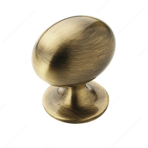 Allison Zinc Oversized Knob - 53018, Finish Elegant Brass PRO-PACK 2