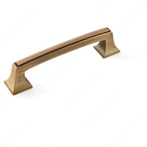 Traditional Zinc Pull - 53530, Center to Center 96 mm, Finish Gilded Bronze, Material Zinc Traditional Zinc Pull - 53530, Center to Center 96 mm, Finish Gilded Bronze, Material Zinc