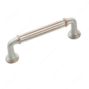 Eclectic Zinc Pull - 53036, Finish Weathered Nickel Eclectic Zinc Pull - 53036, Finish Weathered Nickel