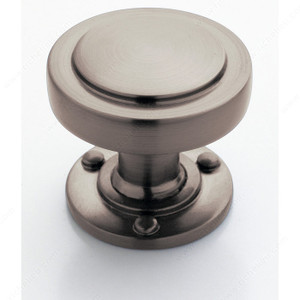 Transitional Zinc Knob - 53710, Finish Graphite PRO-PACK 2 Transitional Zinc Knob - 53710, Finish Graphite PRO-PACK 2