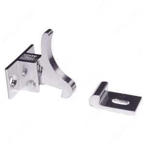 Heavy-Duty Elbow Latch, Screw/Nail Included, Finish Polished Nickel PRO-PACK 2 Heavy-Duty Elbow Latch, Screw/Nail Included, Finish Polished Nickel PRO-PACK 2
