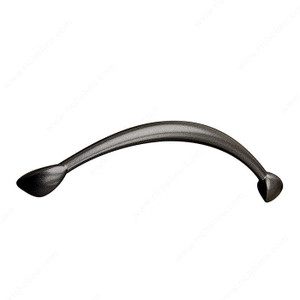 Contemporary Brass Pull - 559, Finish Opaque Iron, Screw/Nail M4 (Included) Contemporary Brass Pull - 559, Finish Opaque Iron, Screw/Nail M4 (Included)