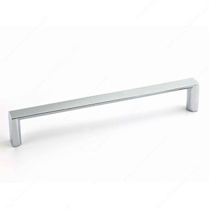 Contemporary Metal Pull - 5632, Center to Center 128 mm, Finish Chrome, Projection - Overall Dimensions 22 mm PRO-PACK 5 Contemporary Metal Pull - 5632, Center to Center 128 mm, Finish Chrome, Projection - Overall Dimensions 22 mm PRO-PACK 5