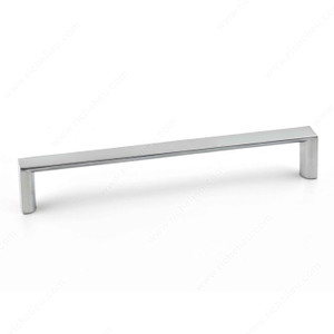 Contemporary Metal Pull - 5632, Center to Center 192 mm, Finish Chrome, Projection - Overall Dimensions 22 mm PRO-PACK 3 Contemporary Metal Pull - 5632, Center to Center 192 mm, Finish Chrome, Projection - Overall Dimensions 22 mm PRO-PACK 3