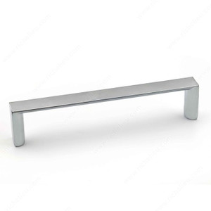 Contemporary Metal Pull - 5632, Center to Center 96 mm, Finish Matte Chrome, Projection - Overall Dimensions 22 mm PRO-PACK 5 Contemporary Metal Pull - 5632, Center to Center 96 mm, Finish Matte Chrome, Projection - Overall Dimensions 22 mm PRO-PACK 5