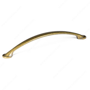 Traditional Metal Appliance Pull - 5810, Finish Regency Brass