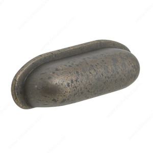 Traditional Metal Pull - 5826, Finish Spotted Bronze Traditional Metal Pull - 5826, Finish Spotted Bronze