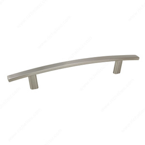 Transitional Metal Pull - 650, Center to Center 128 mm, Finish Brushed Nickel, Projection - Overall Dimensions 31 mm PRO-PACK 2 Transitional Metal Pull - 650, Center to Center 128 mm, Finish Brushed Nickel, Projection - Overall Dimensions 31 mm PRO-PACK 2
