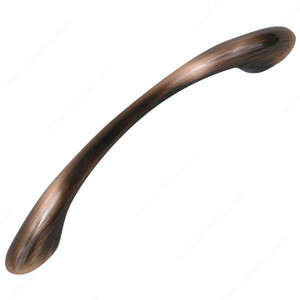 Contemporary Metal Pull - 6501, Finish Antique Copper, Material Metal, Screw/Nail 8/32 (Included) PRO-PACK 3 Contemporary Metal Pull - 6501, Finish Antique Copper, Material Metal, Screw/Nail 8/32 (Included) PRO-PACK 3