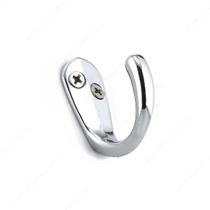 Utility Metal hook - 6506, Finish Chrome PRO-PACK 5 Utility Metal hook - 6506, Finish Chrome PRO-PACK 5