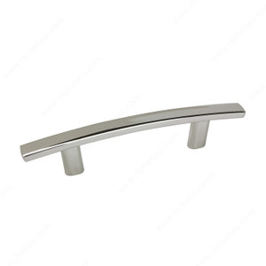 Transitional Metal Pull - 650, Center to Center 3 in, Finish Polished Nickel, Projection - Overall Dimensions 27 mm PRO-PACK 3 Transitional Metal Pull - 650, Center to Center 3 in, Finish Polished Nickel, Projection - Overall Dimensions 27 mm PRO-PACK 3