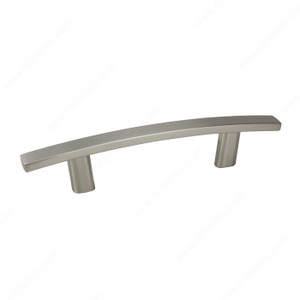 Transitional Metal Pull - 650, Center to Center 3 in, Finish Brushed Nickel, Projection - Overall Dimensions 27 mm PRO-PACK 3 Transitional Metal Pull - 650, Center to Center 3 in, Finish Brushed Nickel, Projection - Overall Dimensions 27 mm PRO-PACK 3