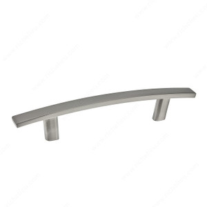 Transitional Metal Pull - 650, Center to Center 96 mm, Finish Brushed Nickel, Projection - Overall Dimensions 29 mm PRO-PACK 2 Transitional Metal Pull - 650, Center to Center 96 mm, Finish Brushed Nickel, Projection - Overall Dimensions 29 mm PRO-PACK 2