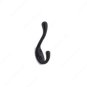 Utility Metal Hook - 6514, Finish Black PRO-PACK 3 Utility Metal Hook - 6514, Finish Black PRO-PACK 3