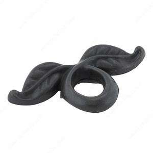 Eclectic Metal Pull - 665, Finish Matte Black Iron PRO-PACK 2 Eclectic Metal Pull - 665, Finish Matte Black Iron PRO-PACK 2